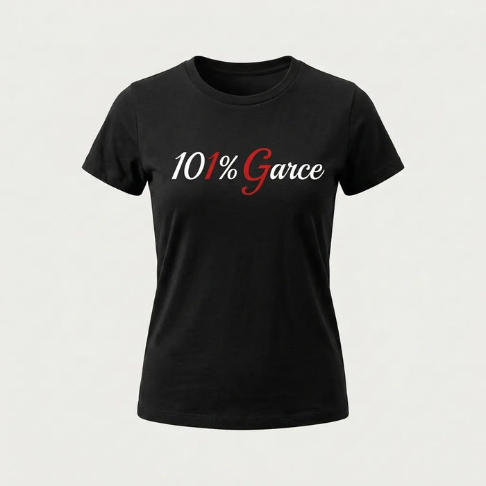 Fitted T-shirt · Black